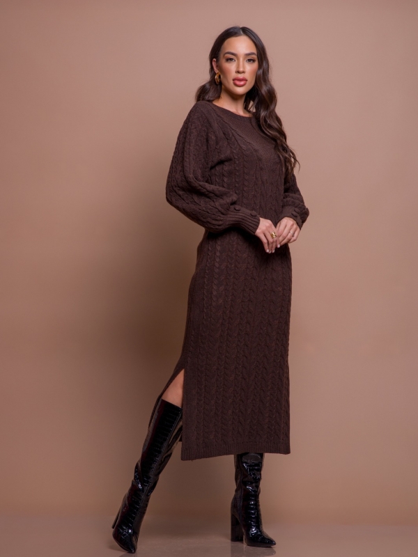 Vestido Maya - Marrom