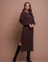 Vestido Maya - Marrom