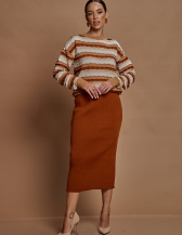 Blusa Rebecca - Caramelo