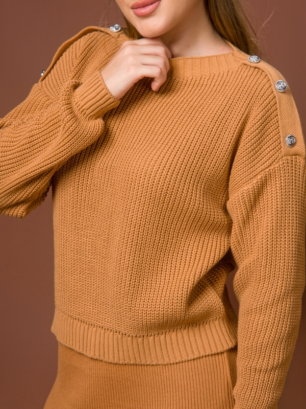 Blusa Drielli - Caramelo