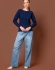 Blusa Cloe - Azul Marinho
