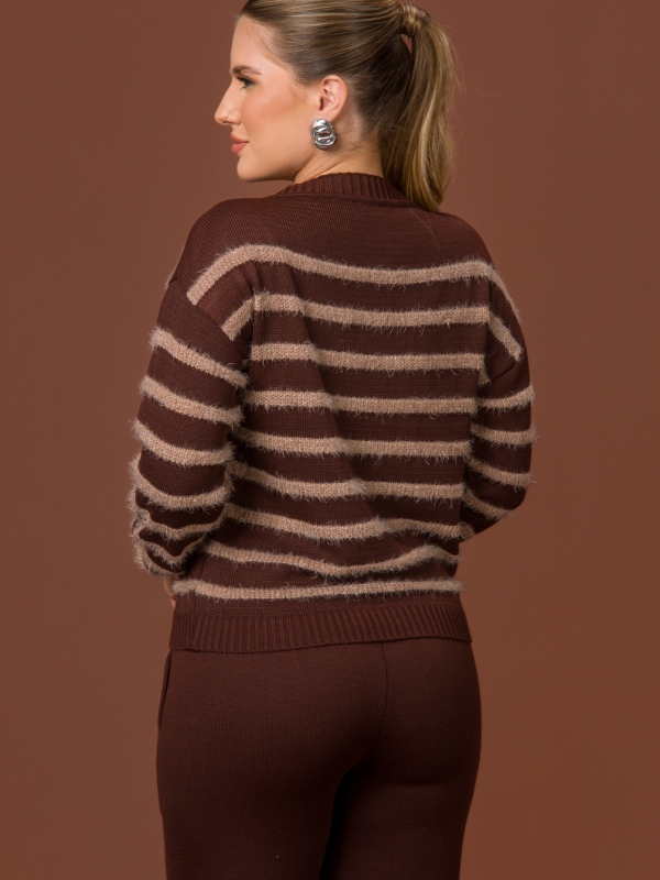 Blusa Ayana - Marrom