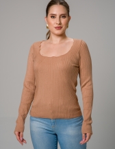 Blusa Sharon - Bege Novo