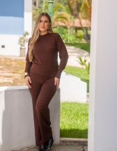 Conjunto Bella - Marrom
