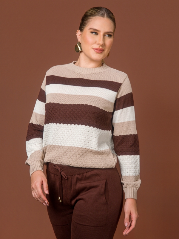 Blusa Lorena - Marrom