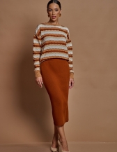 Blusa Rebecca - Caramelo