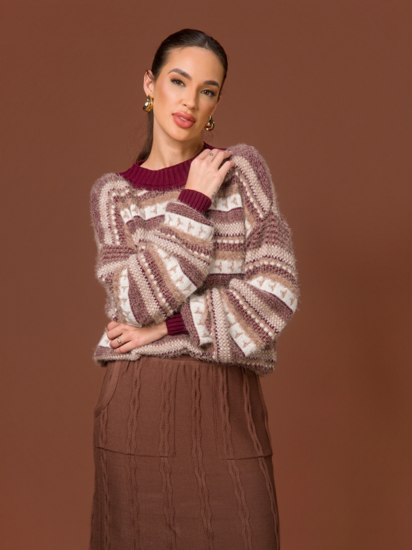 Blusa Camile - Marsala
