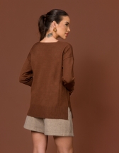 Blusa Damaris - Marrom