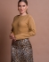 Blusa Nicole - Caramelo