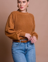 Blusa Luna - Caramelo