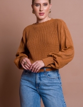 Blusa Luna - Caramelo