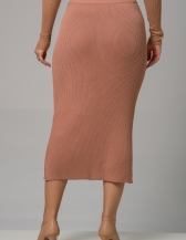 Saia Midi - Nude