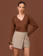 Blusa Damaris - Marrom