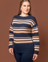 Blusa Glenda - Azul Marinho