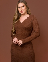 Vestido Firenza - Marrom