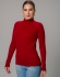 Blusa Canelado Central - Vermelho