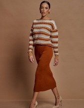 Blusa Rebecca - Caramelo