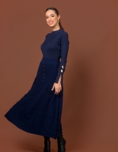 Saia Agatha - Azul Marinho