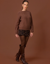 Blusa Olivia - Marrom