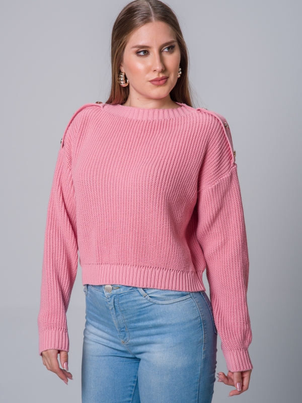 Blusa Drielli - Rose