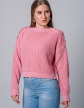 Blusa Drielli - Rose