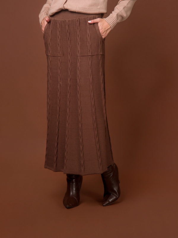 Saia Aran - Marrom