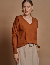 Blusa Zendaia - Marrom
