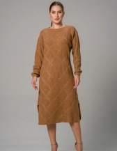 Vestido Dayane - Caramelo