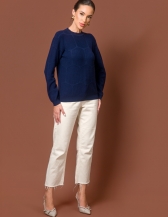 Blusa Olivia - Azul Marinho