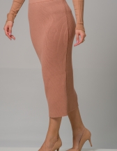 Saia Midi - Nude