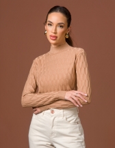 Blusa Telha - Bege