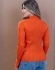 Blusa Canelado Central - Laranja