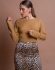 Blusa Nicole - Caramelo