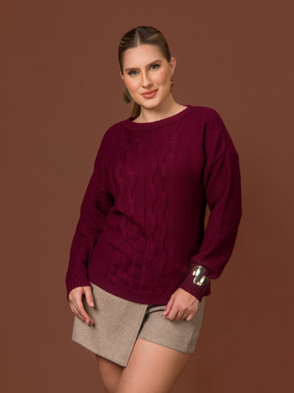 Blusa Perola - Marsala